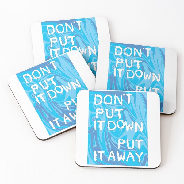 Item preview, Don't put it down, put it away designed and sold by RammekinDesigns.