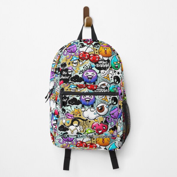 Item preview, Pop Art Graffiti Funny Comics Faces designed and sold by SoccaTamam.
