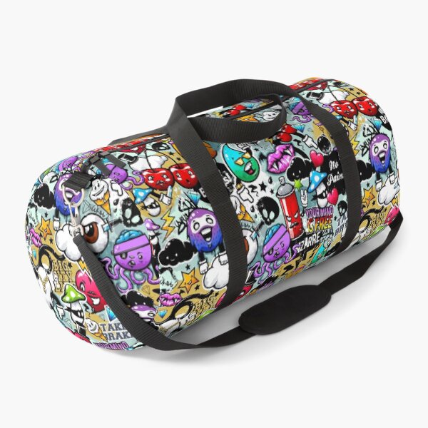 Item preview, Pop Art Graffiti Funny Comics Faces designed and sold by SoccaTamam.