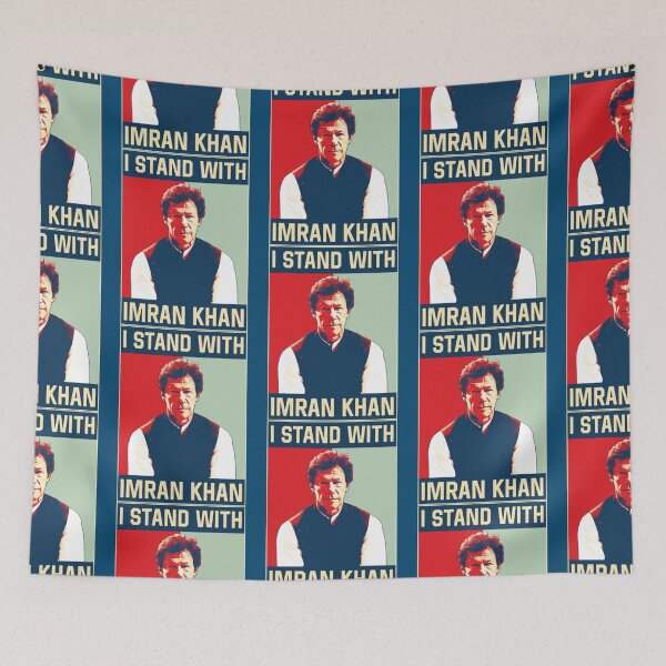 Item preview, I stand with him - Imran Khan   designed and sold by Jellyfrog99.