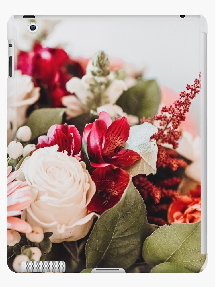 Esthétique Fleurs iPad 8ème génération Coque pour Nature Plante