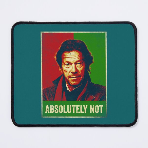 Item preview, Imran Khan Absolutely Not  designed and sold by Jellyfrog99.