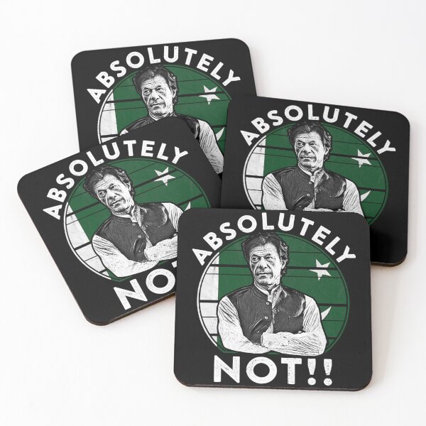 Item preview, mran Khan Absolutely Not PTI Pakistan  designed and sold by Jellyfrog99.