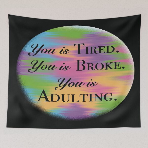 Item preview, Adulting designed and sold by Des'Ronique Randolph.