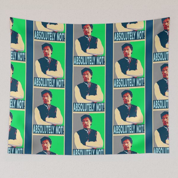 Item preview, mran Khan Absolutely Not PTI Pakistan  designed and sold by Jellyfrog99.
