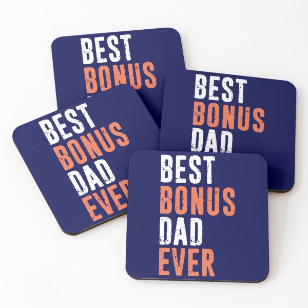 Item preview, Best Bonus Dad Ever Stepdad Fathers Day Gift Distressed Style   designed and sold by niftee.