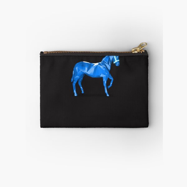 Item preview, Azure Zed Run NFT Horse  Sticker designed and sold by IngeborgMeibner.