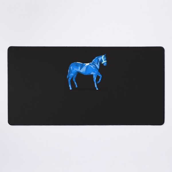 Item preview, Azure Zed Run NFT Horse  Sticker designed and sold by IngeborgMeibner.