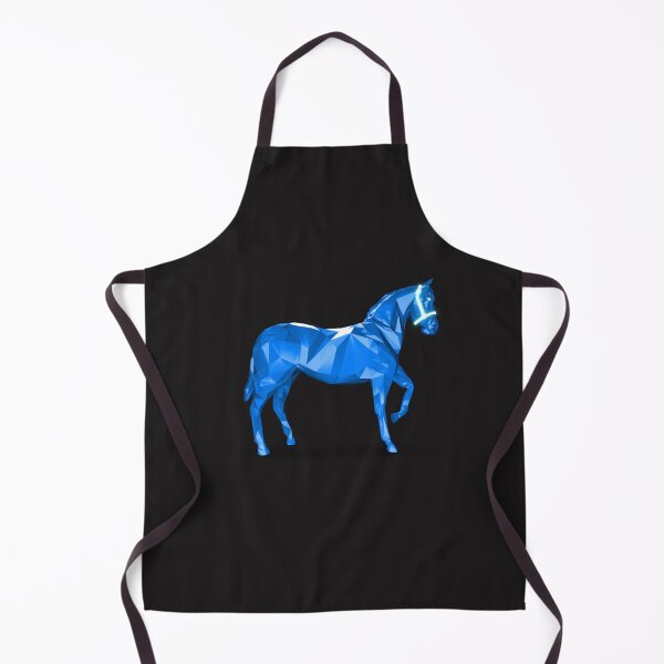 Item preview, Azure Zed Run NFT Horse  Sticker designed and sold by IngeborgMeibner.