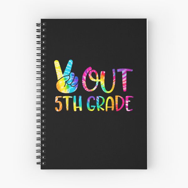 Item preview, Peace Out 5th Grade Happy Last Day Of School Tie Dye Student designed and sold by johnsimonart.