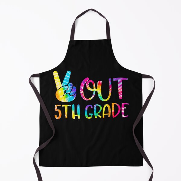 Item preview, Peace Out 5th Grade Happy Last Day Of School Tie Dye Student designed and sold by johnsimonart.