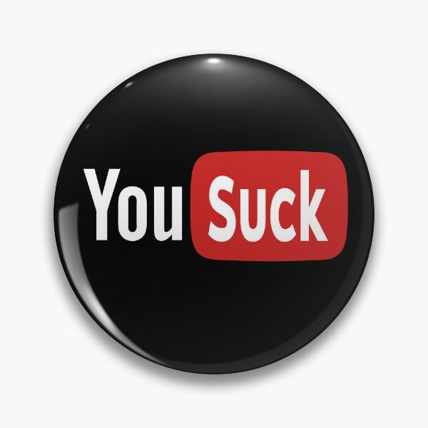 Item preview, You Suck Funny Logo Parody designed and sold by Urosek.