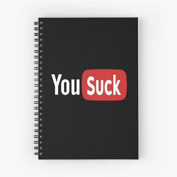Item preview, You Suck Funny Logo Parody designed and sold by Urosek.