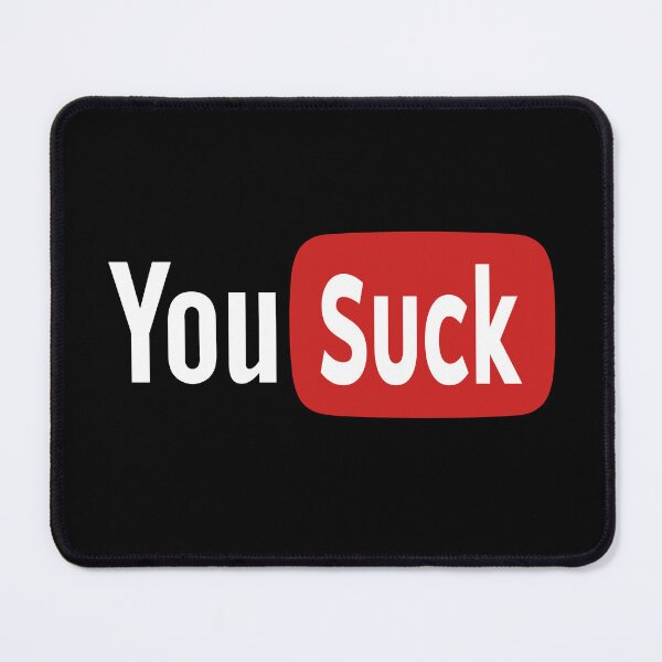 Item preview, You Suck Funny Logo Parody designed and sold by Urosek.