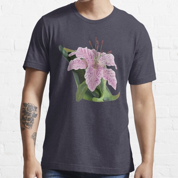 "Pink tiger Lily" Tshirt for Sale by Skyviper Redbubble pink tiger