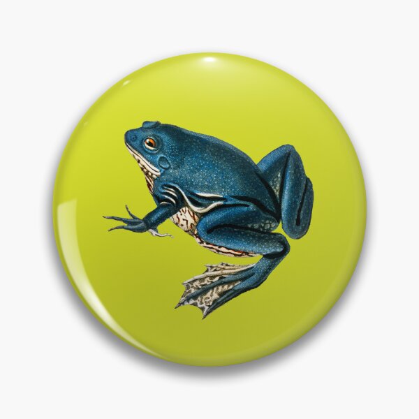 Item preview, Blue Frogs Looking Great on Pop Colored Backgrounds II designed and sold by beddreams.