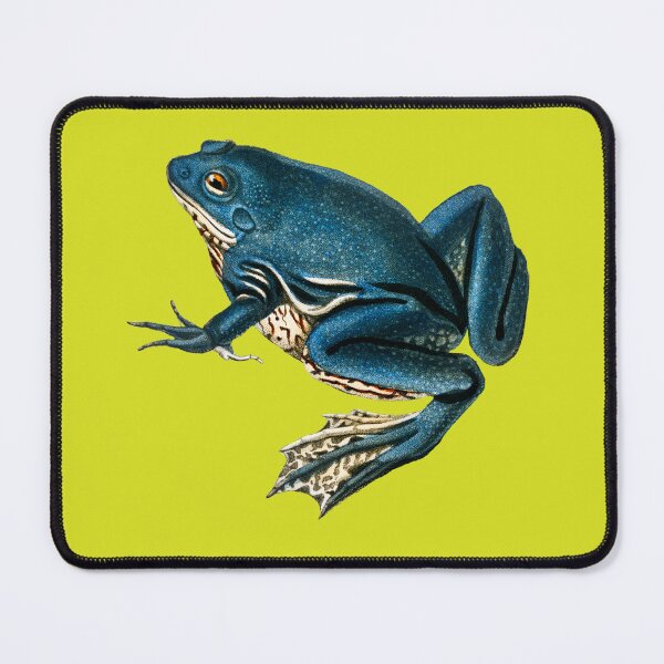 Item preview, Blue Frogs Looking Great on Pop Colored Backgrounds II designed and sold by beddreams.