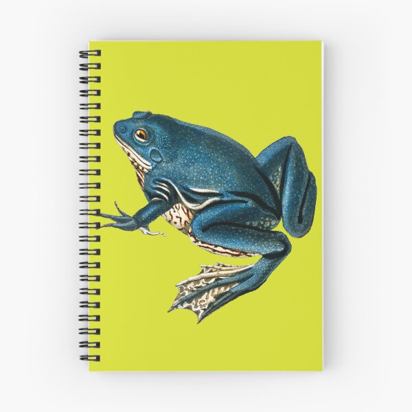 Item preview, Blue Frogs Looking Great on Pop Colored Backgrounds II designed and sold by beddreams.