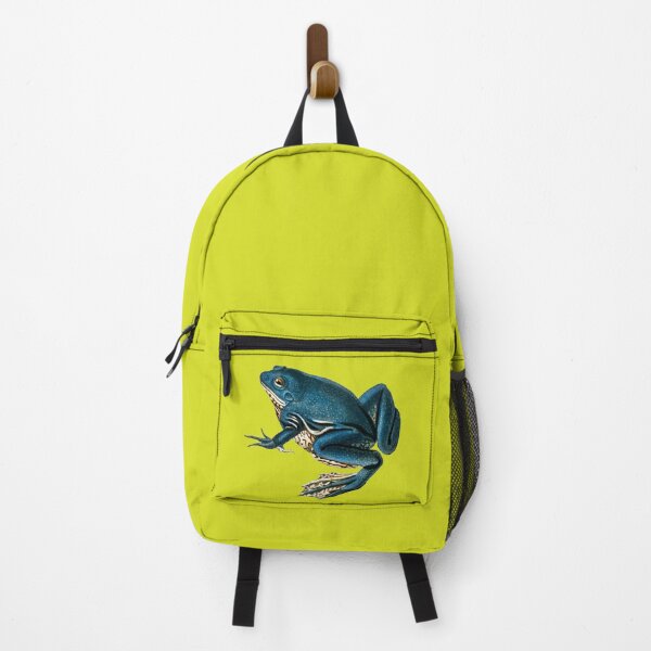 Item preview, Blue Frogs Looking Great on Pop Colored Backgrounds II designed and sold by beddreams.