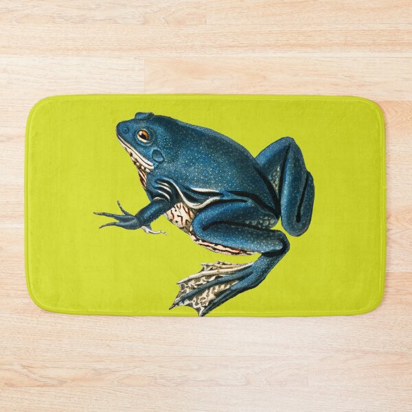 Item preview, Blue Frogs Looking Great on Pop Colored Backgrounds II designed and sold by beddreams.