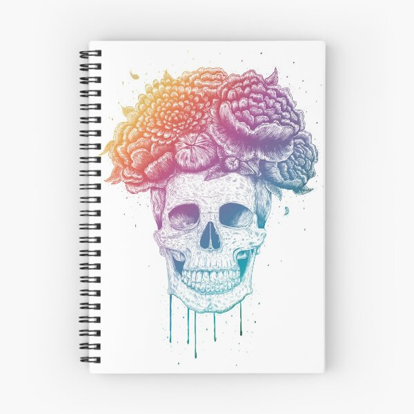 Item preview, Color skull designed and sold by Valeriya Korenkova Kodamorkovkart.
