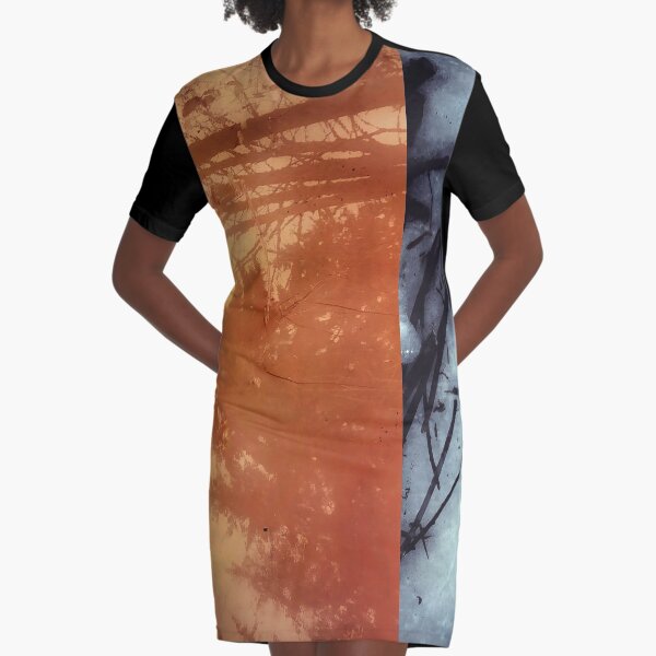 Winter Graphic T-Shirt Dress