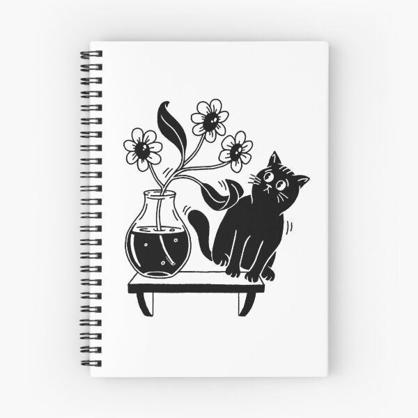 Item preview, cat and flowers designed and sold by Alexander  Medvedev.