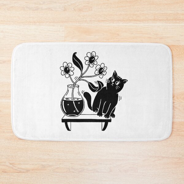 Item preview, cat and flowers designed and sold by Alexander  Medvedev.