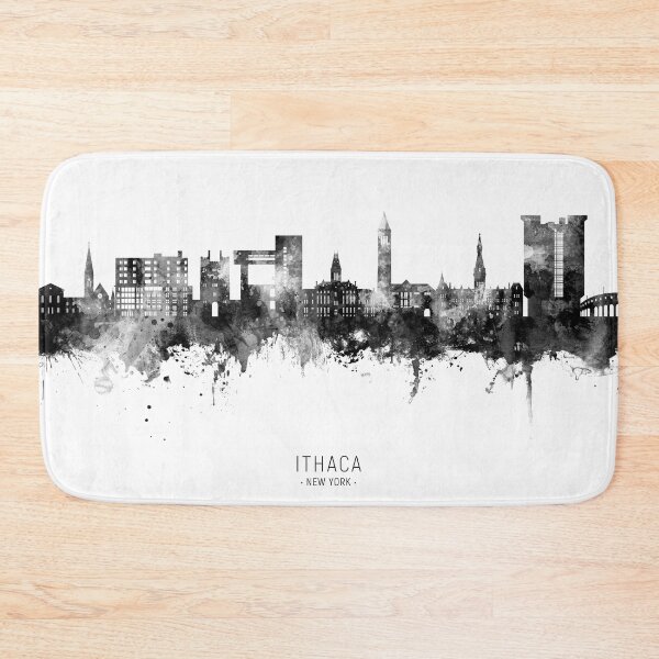 Item preview, Ithaca New York Skyline designed and sold by ArtPrints.