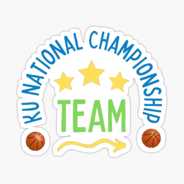 "Kansas National Championship, More Is Possible Ku al tshirt " Sticker