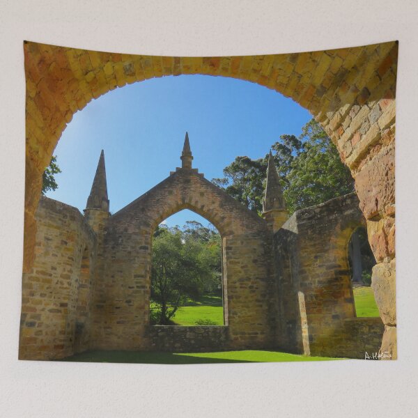 Item preview, Gothic Church in Port Arthur designed and sold by AHELENE.