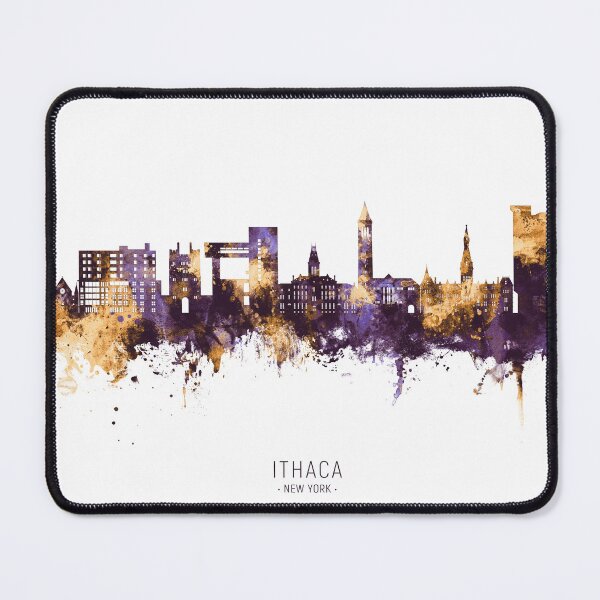 Item preview, Ithaca New York Skyline designed and sold by ArtPrints.