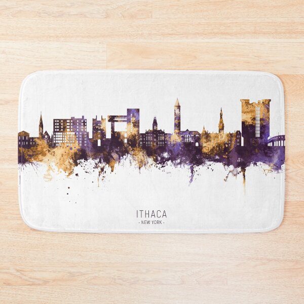 Item preview, Ithaca New York Skyline designed and sold by ArtPrints.