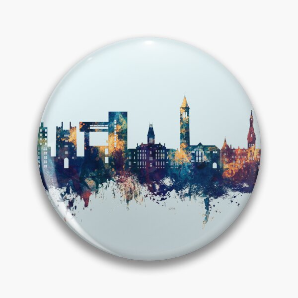 Item preview, Ithaca New York Skyline designed and sold by ArtPrints.