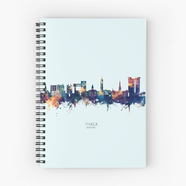 Item preview, Ithaca New York Skyline designed and sold by ArtPrints.