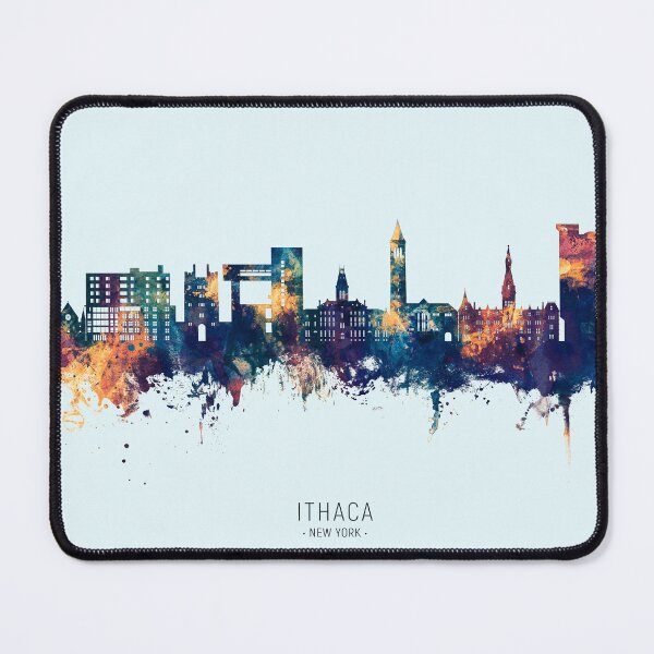 Item preview, Ithaca New York Skyline designed and sold by ArtPrints.