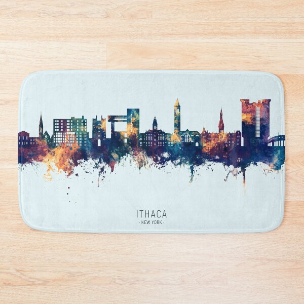 Item preview, Ithaca New York Skyline designed and sold by ArtPrints.