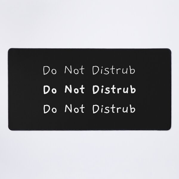 Item preview, Kdrama | Twenty Five Twenty One | Do Not Distrub | Do Not Disturb | White Text | designed and sold by KDramaHyeong.