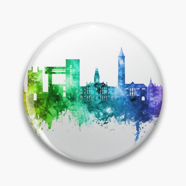 Item preview, Ithaca New York Skyline designed and sold by ArtPrints.