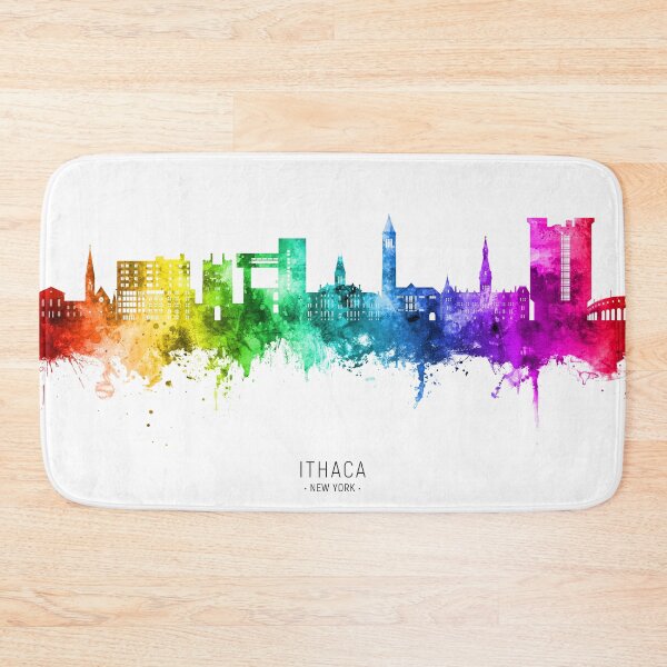 Item preview, Ithaca New York Skyline designed and sold by ArtPrints.