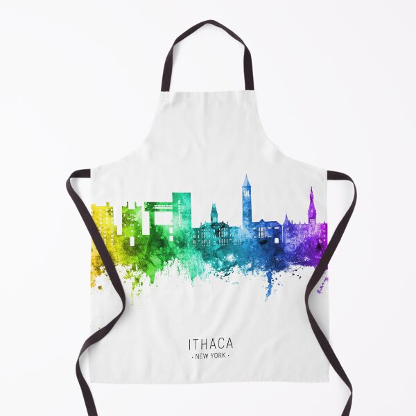 Item preview, Ithaca New York Skyline designed and sold by ArtPrints.