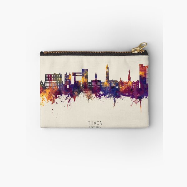 Item preview, Ithaca New York Skyline designed and sold by ArtPrints.
