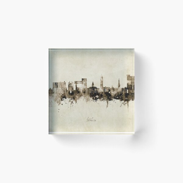 Item preview, Ithaca New York Skyline designed and sold by ArtPrints.