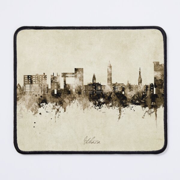 Item preview, Ithaca New York Skyline designed and sold by ArtPrints.