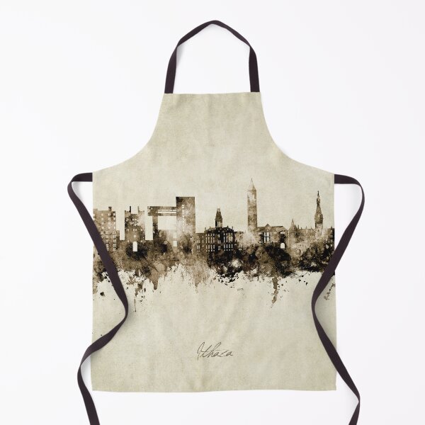 Item preview, Ithaca New York Skyline designed and sold by ArtPrints.