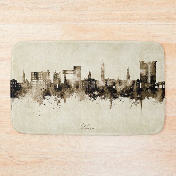 Item preview, Ithaca New York Skyline designed and sold by ArtPrints.