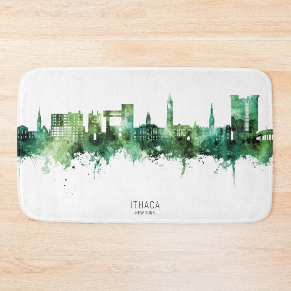 Item preview, Ithaca New York Skyline designed and sold by ArtPrints.