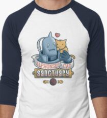 Alphonse's Cat Sanctuary Men's Baseball ¾ T-Shirt