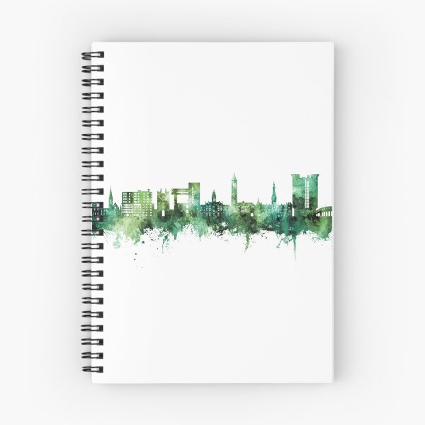 Aperçu de l'œuvre Ithaca New York Skyline créée et vendue par ArtPrints.