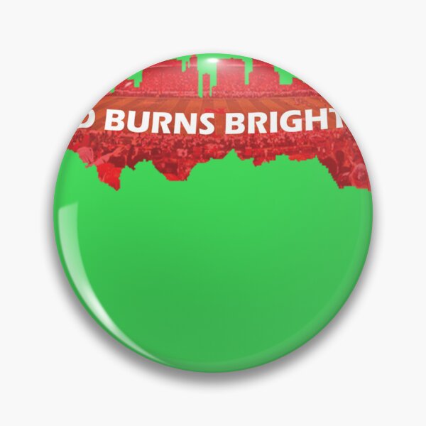 Item preview, Nebraska Red Burns Brighter Sticker designed and sold by IsabellMetz.